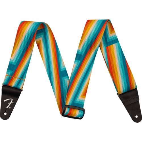 Fender 背帶 Retro 系列 復古彩虹 Rainbow