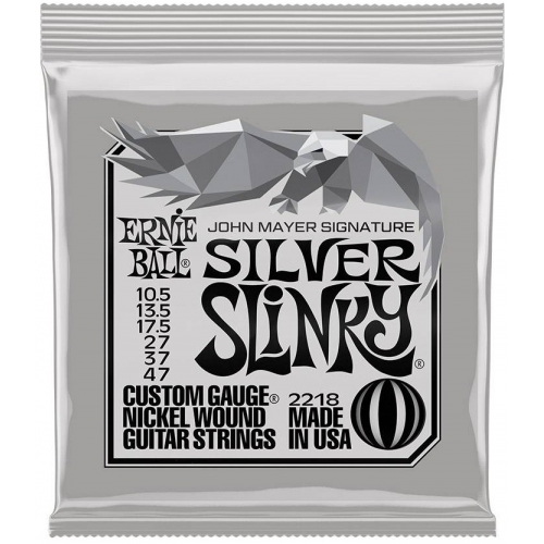 Ernie Ball John Mayer Silver Slinky 10.5-47 鍍鎳電吉他弦 (2218)