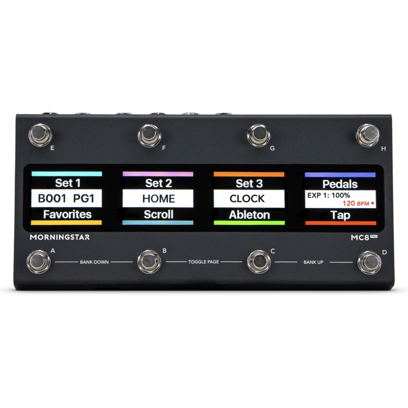 Morningstar MC8 Pro Midi控制踏板