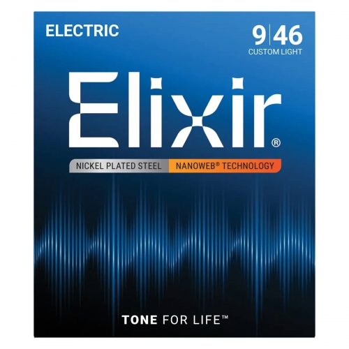Elixir 電吉他弦 Nanoweb 薄包覆 09-46 (12027)