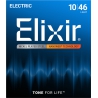 Elixir Nanoweb 薄包覆 10-46 電吉他弦 (12052)