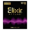Elixir 木吉他弦 Attune 超薄包覆 12-53 磷青銅 Phosphor Bronze (21052)