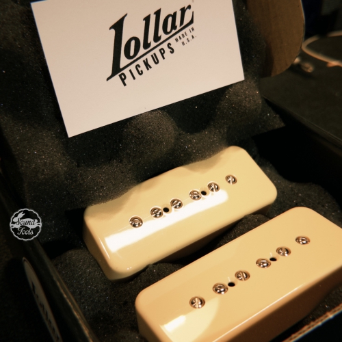 Lollar P-90 Soap Bar Style Pickups 2個/組 Neck+Bridge Cream