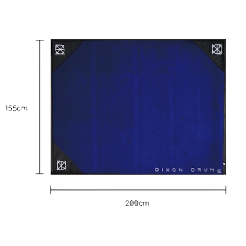 Dixon 鼓毯 藍色155x200公分 PRUG-DX02-BL