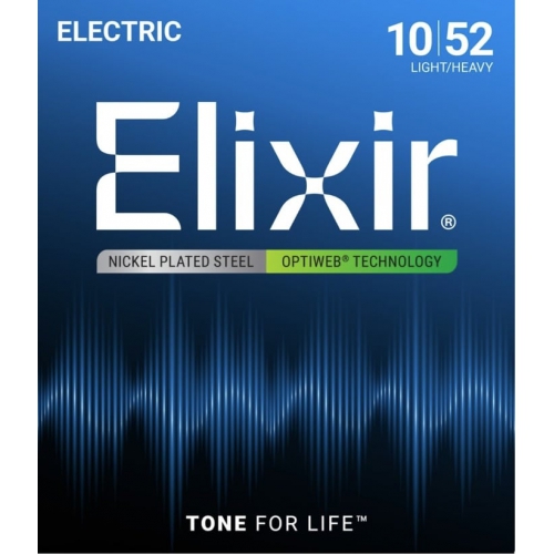 Elixir 電吉他弦 Optiweb 超薄包覆 10-52 (19077)