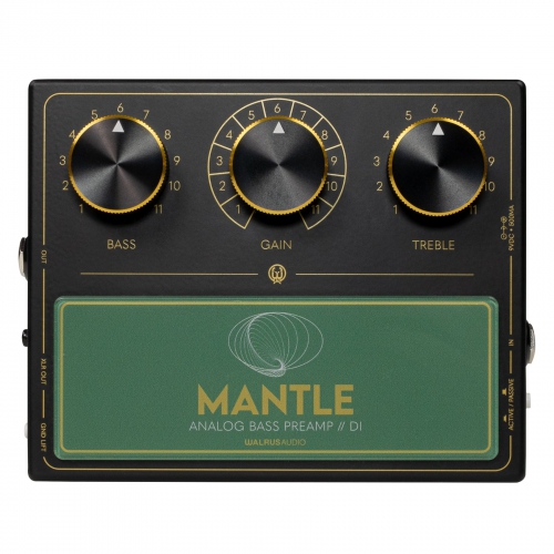 Walrus Audio Mantle Analog Bass Preamp / D.I 效果器