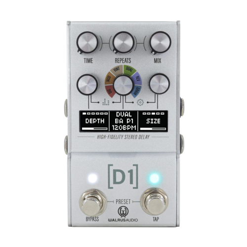Walrus Audio Mako Series MKII D1 High-Fidelity Delay 效果器