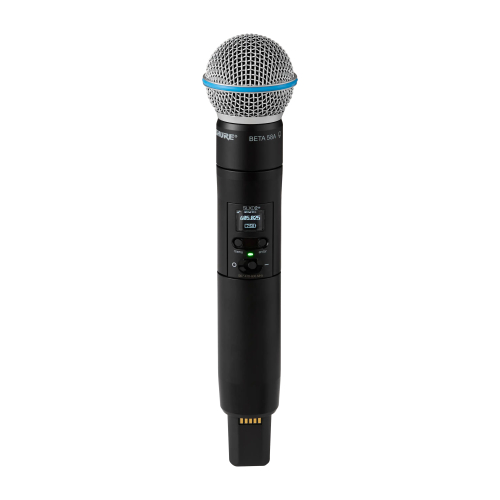 Shure SLXD2+/B58 Beta 58A 數位手握式無線發射器 (台灣 K60 專用頻段)