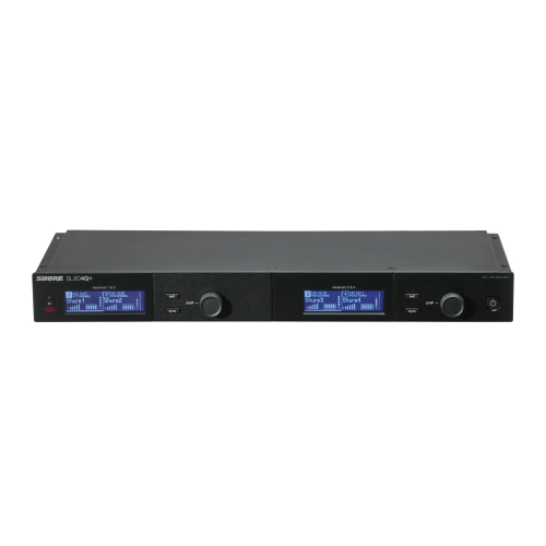 Shure SLXD4Q+ 四頻道數位無線接收機 (台灣 K60 頻段)