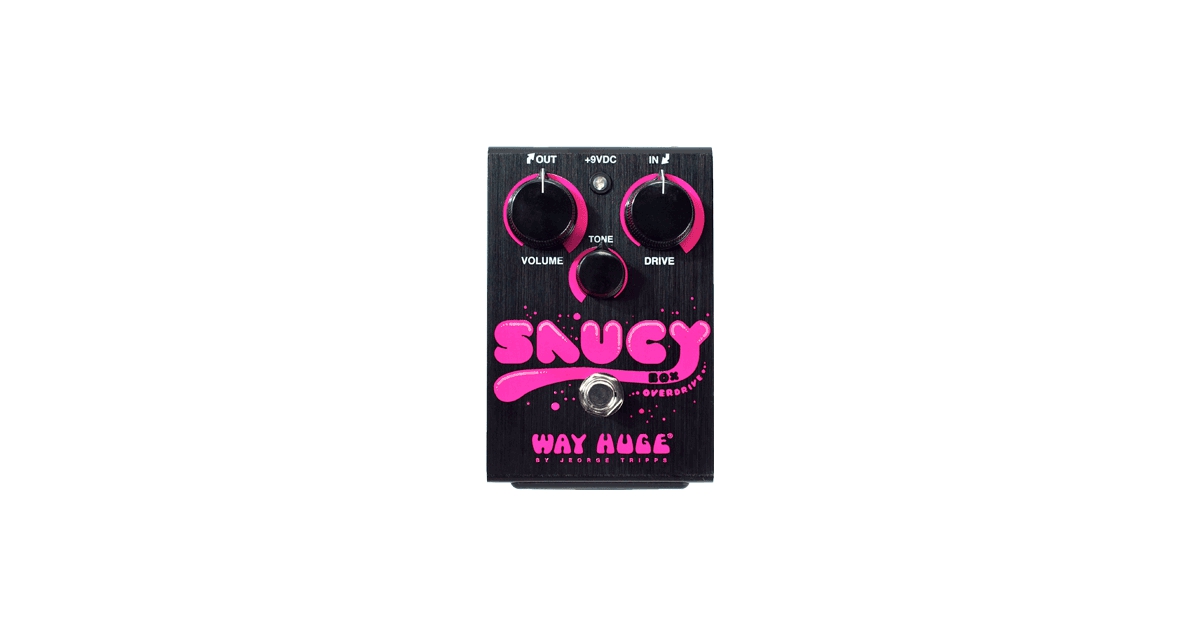 Dunlop 破音效果器Way Huge Saucy Box Overdrive WHE205