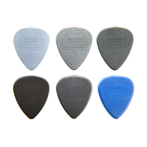 Dunlop 449R Max-Grip™ Standard 尼龍Pickr吉他彈片 72片裝