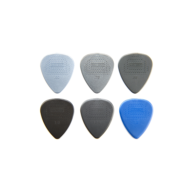 Dunlop 449R Max-Grip™ Standard 尼龍Pickr吉他彈片 72片裝