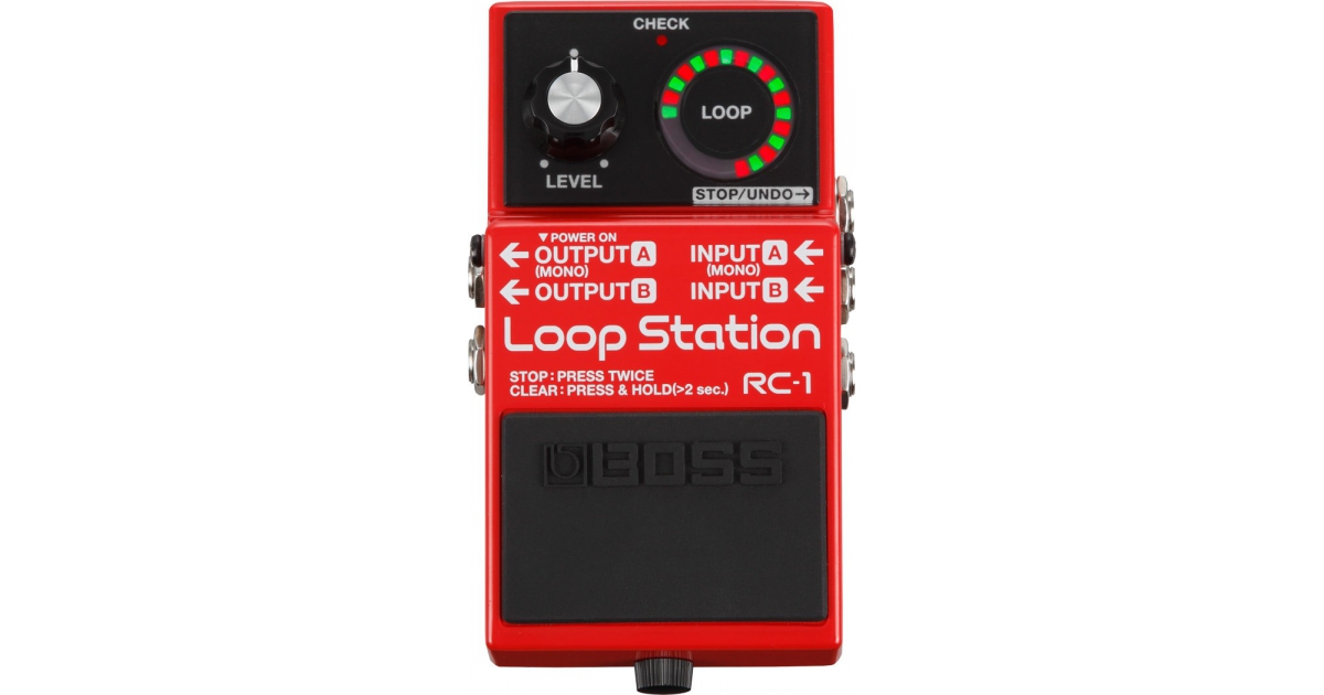 BOSS RC-1 Loop Station 循環樂句錄音工作站- SoundTools 桑兔