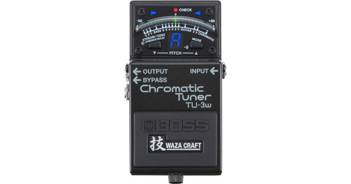 BOSS TU-3W Chromatic Tuner 半音階調音器- SoundTools 桑兔