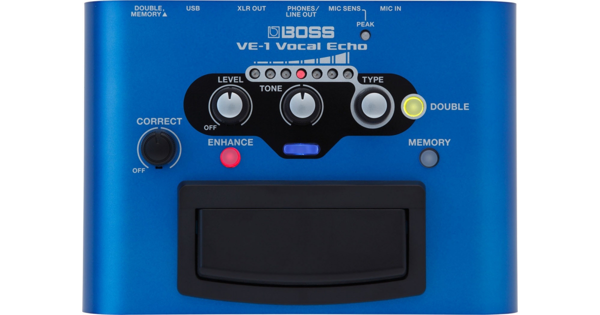 BOSS VE1 Vocal Echo 人聲殘響效果器 SoundTools 桑兔