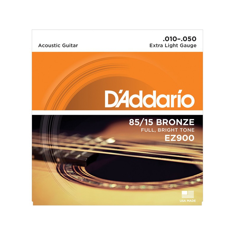 D'Addario EZ900 80/15 Bronze AG10-50