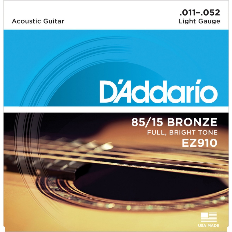 D'Addario EZ910 80/15 Bronze AG11-52