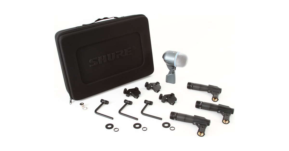 Shure DMK57-52-X 鼓組收音麥克風套裝組- SoundTools 桑兔