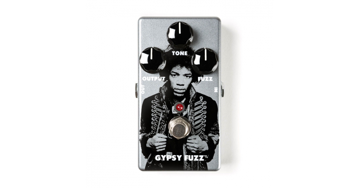 Dunlop Fuzz效果器Jimi Hendrix Gypsy Fuzz JHM8
