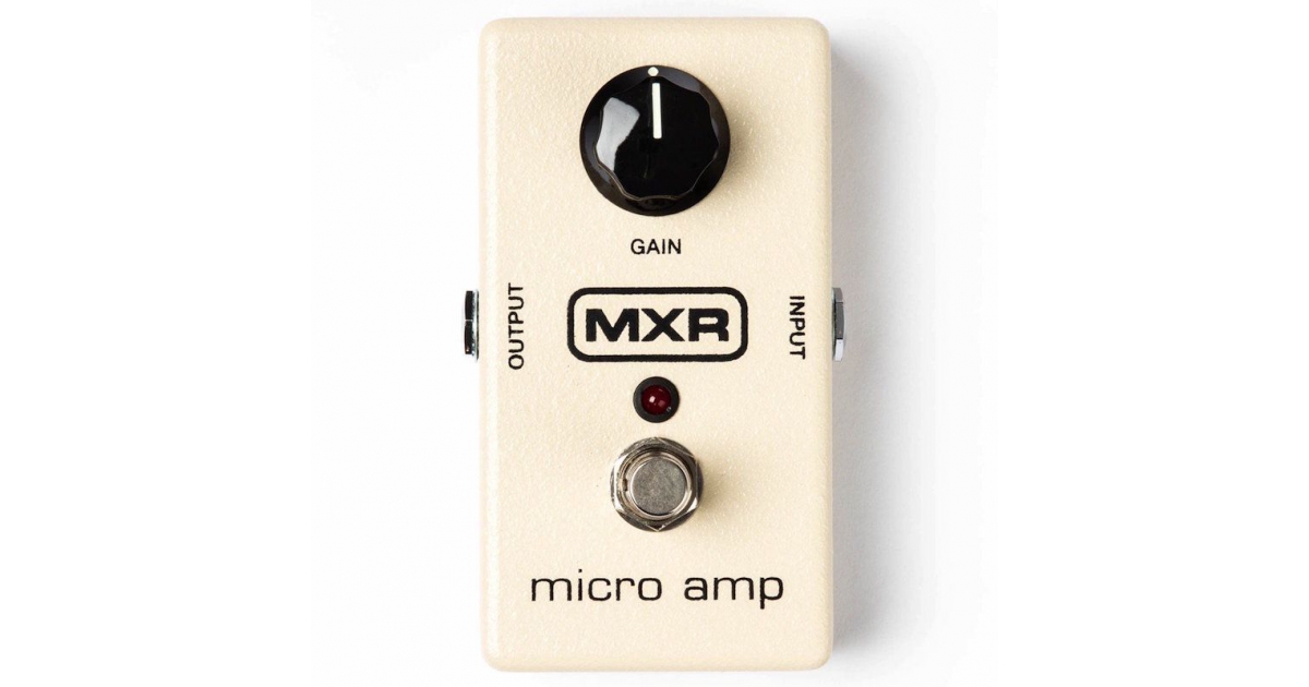 Amazon.com: MXR M133 Micro Amp Booster Effects Pedal BUNDLE with AC/DC  Adapter Power Supply for 9 Volt DC 1000mA and 6 Assorted Dunlop Guitar  Picks : 