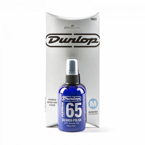 Dunlop 清潔組 亮光液+拭琴布 P6521