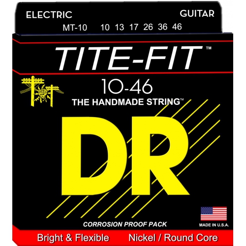 DR Tite-Fit 10-46 電吉他弦 MT-10