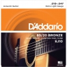 D'Addario EJ10 民謠吉他弦 10-47