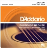 D'Addario EJ15 磷青銅民謠吉他弦 10-47