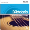 D'Addario EJ16 磷青銅民謠吉他弦 12-53