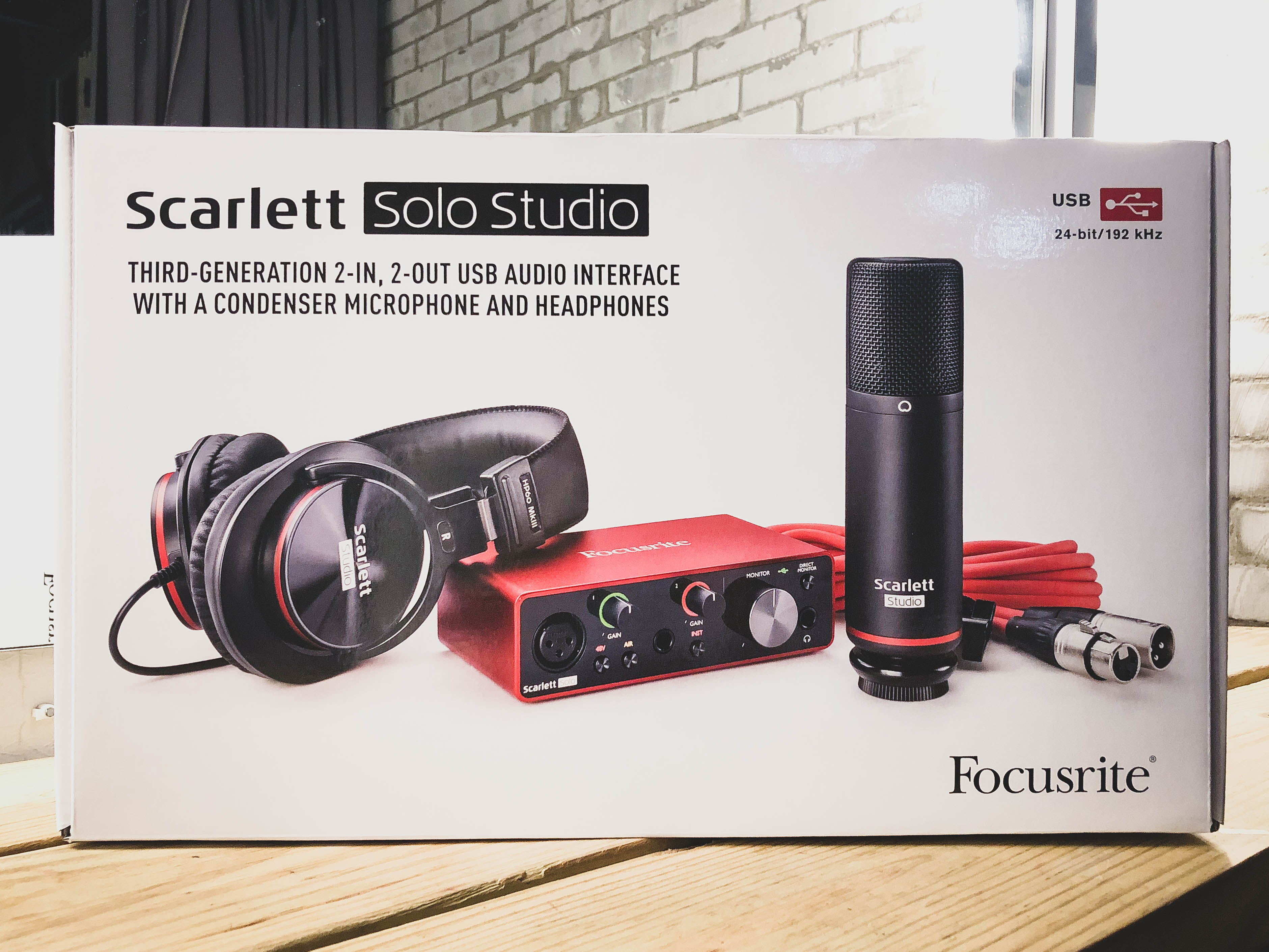 Focusrite Scarlett Studio 第三代開箱
